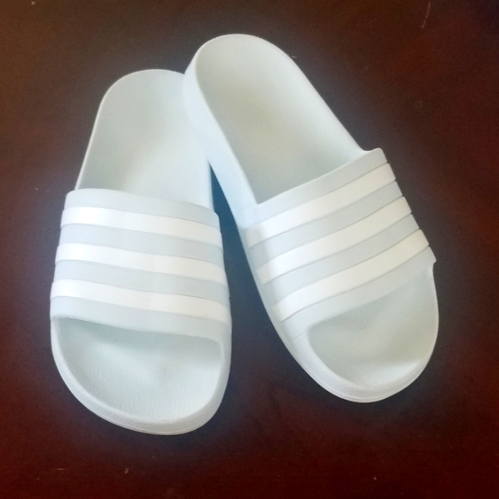 Rubber Adidas Slides